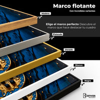 Cuadros Decorativos Canvas Revolution | Guitarra Luminosa | ColoresMarco