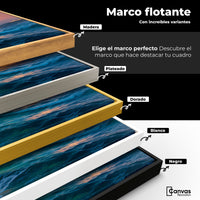 Cuadros Decorativos Canvas Revolution | Ola Oceanica Ocaso | ColoresMarco