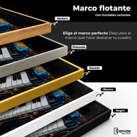 Cuadros Decorativos Canvas Revolution | Piano Cromatico | ColoresMarco