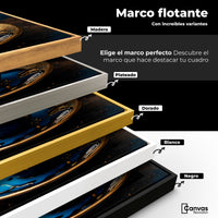 Cuadros Decorativos Canvas Revolution | Reflejos Zafiro | ColoresMarco