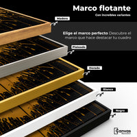Cuadros Decorativos Canvas Revolution | Sinfonia Dorada | ColoresMarco