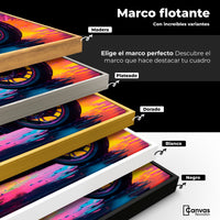 Cuadros Decorativos Canvas Revolution | Velocidad Luminosa | ColoresMarco