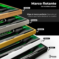Cuadros Decorativos Canvas Revolution | Verde Entre Palabra | ColoresMarco