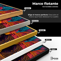 Cuadros Decorativos Canvas Revolution | Vortice Psicodelico | ColoresMarco