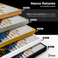 Cuadros Decorativos Canvas Revolution | Yin Yang Dorado | ColoresMarco