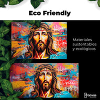 Cuadros Decorativos Canvas Revolution | Grafiti Sagrado | EcoFriendly