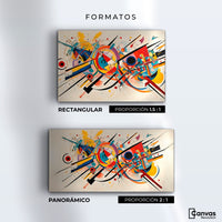 Cuadros Decorativos Canvas Revolution | Abstraccion Moderna | Formatos