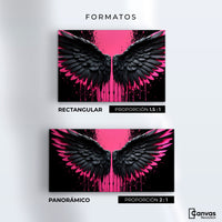 Cuadros Decorativos Canvas Revolution | Alas De Esperanza | Formatos