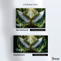Cuadros Decorativos Canvas Revolution | Alas De La Jungla | Formatos