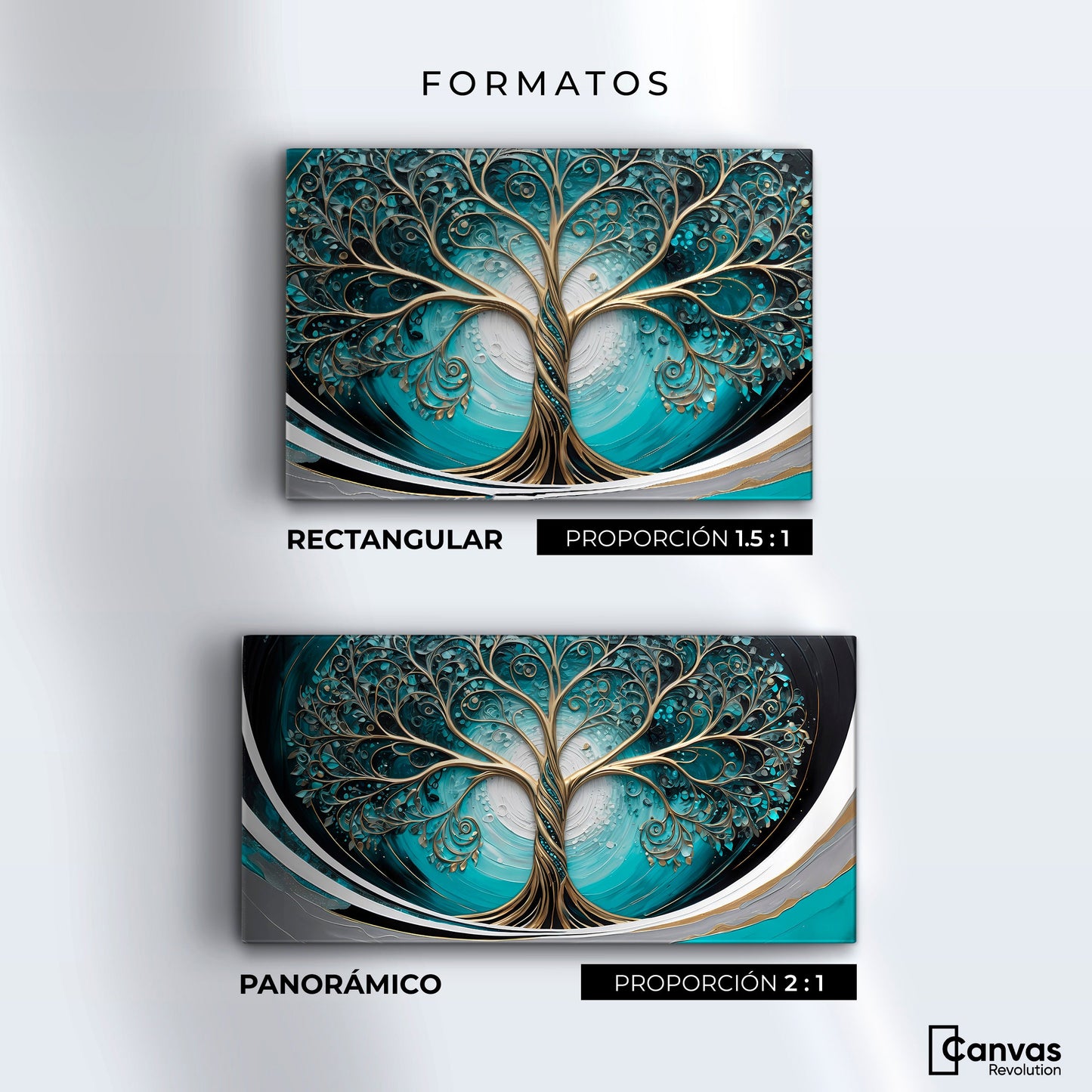 Cuadros Decorativos Canvas Revolution | Arbol Eterno Vivo | Formatos