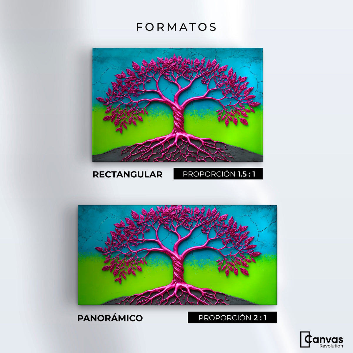 Cuadros Decorativos Canvas Revolution | Arbol Vida Mistico | Formatos