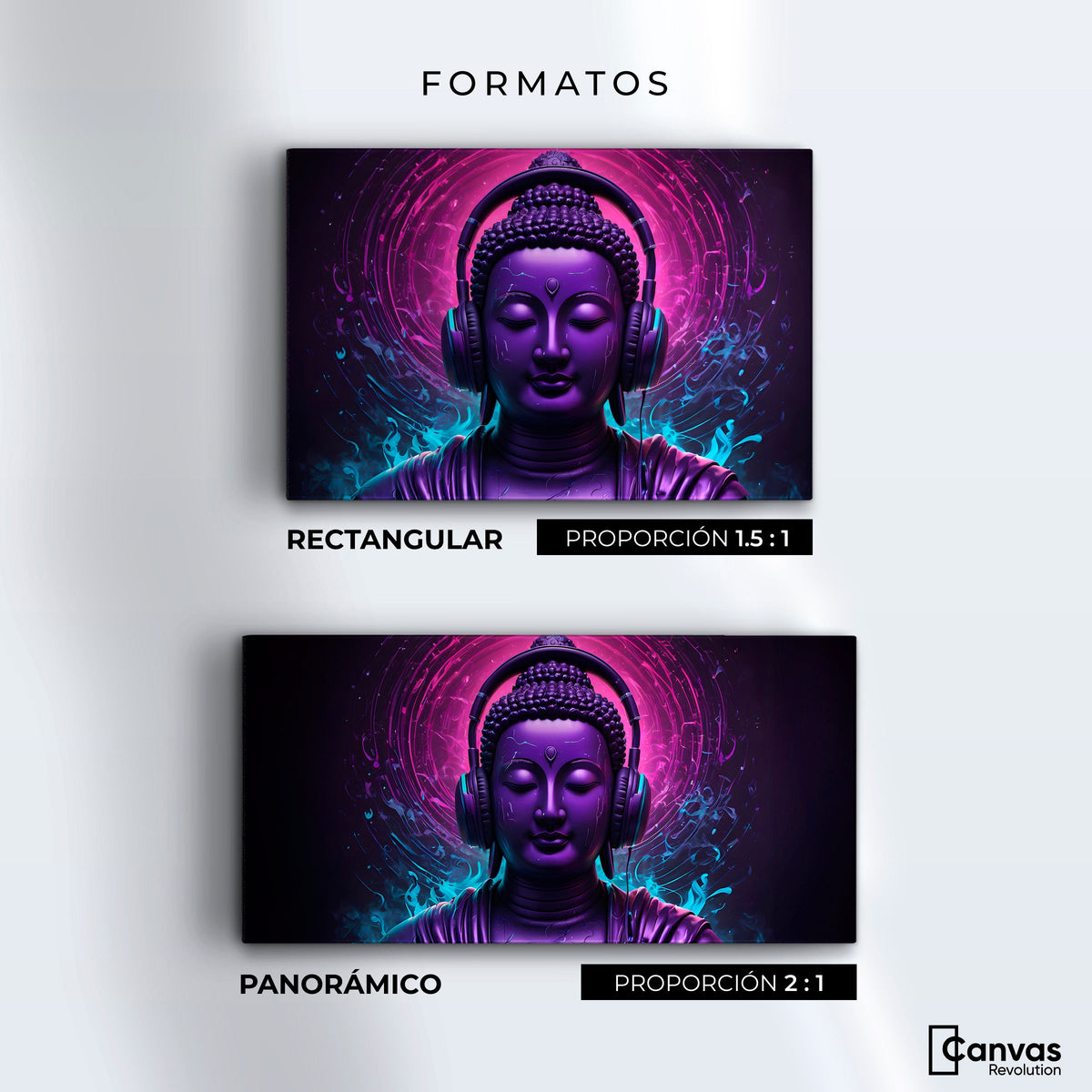 Cuadros Decorativos Canvas Revolution | Armonia Digital | Formatos