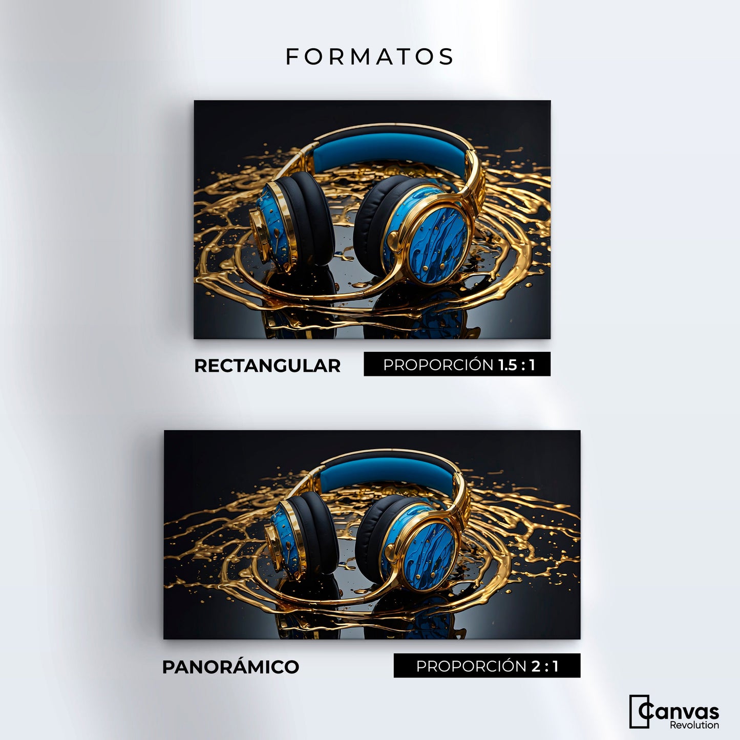 Cuadros Decorativos Canvas Revolution | Armonia Electronica | Formatos