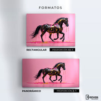 Cuadros Decorativos Canvas Revolution | Arte Equino Moderno | Formatos