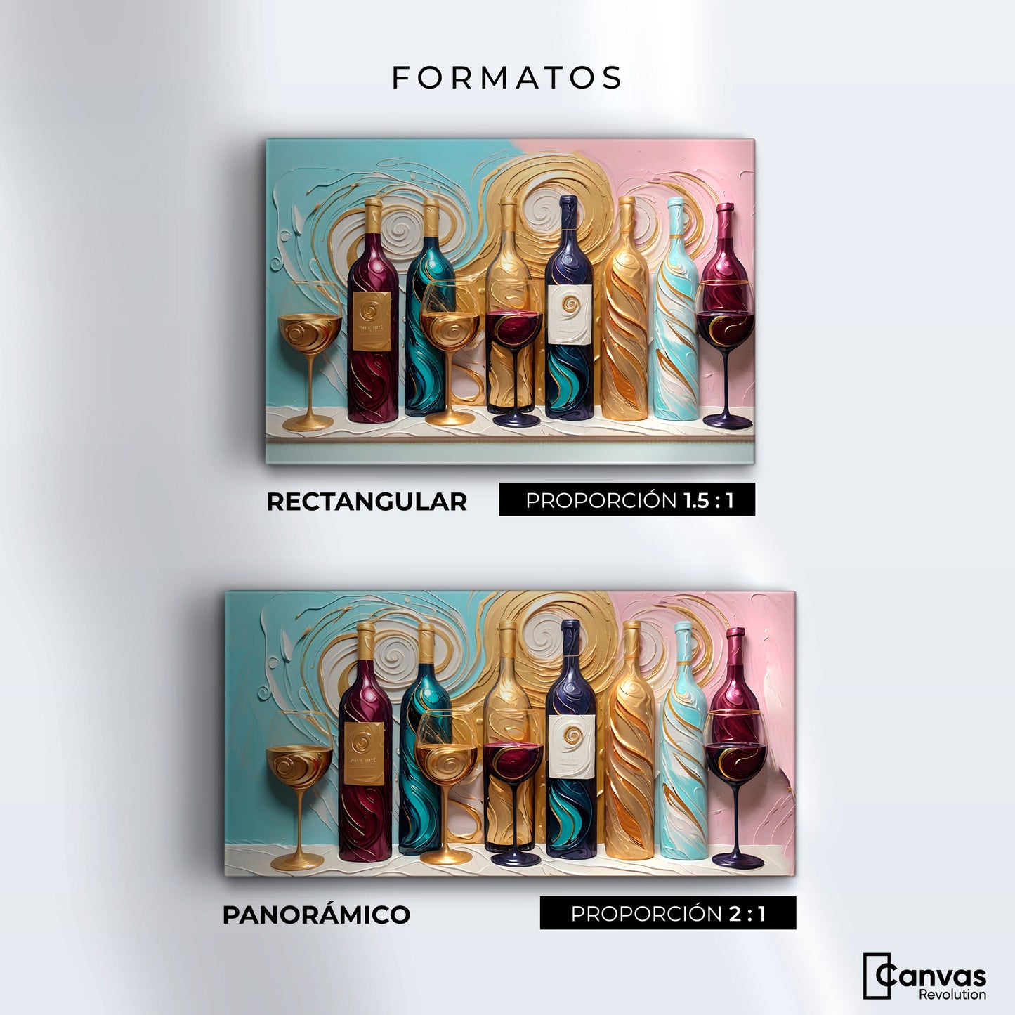 Cuadros Decorativos Canvas Revolution | Botella De Suenos | Formatos