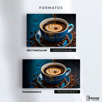 Cuadros Decorativos Canvas Revolution | Cafe Armonioso | Formatos