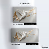 Cuadros Decorativos Canvas Revolution | Colibri Armonioso | Formatos