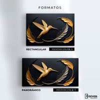 Cuadros Decorativos Canvas Revolution | Colibri Brillante | Formatos