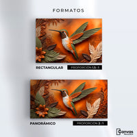 Cuadros Decorativos Canvas Revolution | Colibri Sublime | Formatos