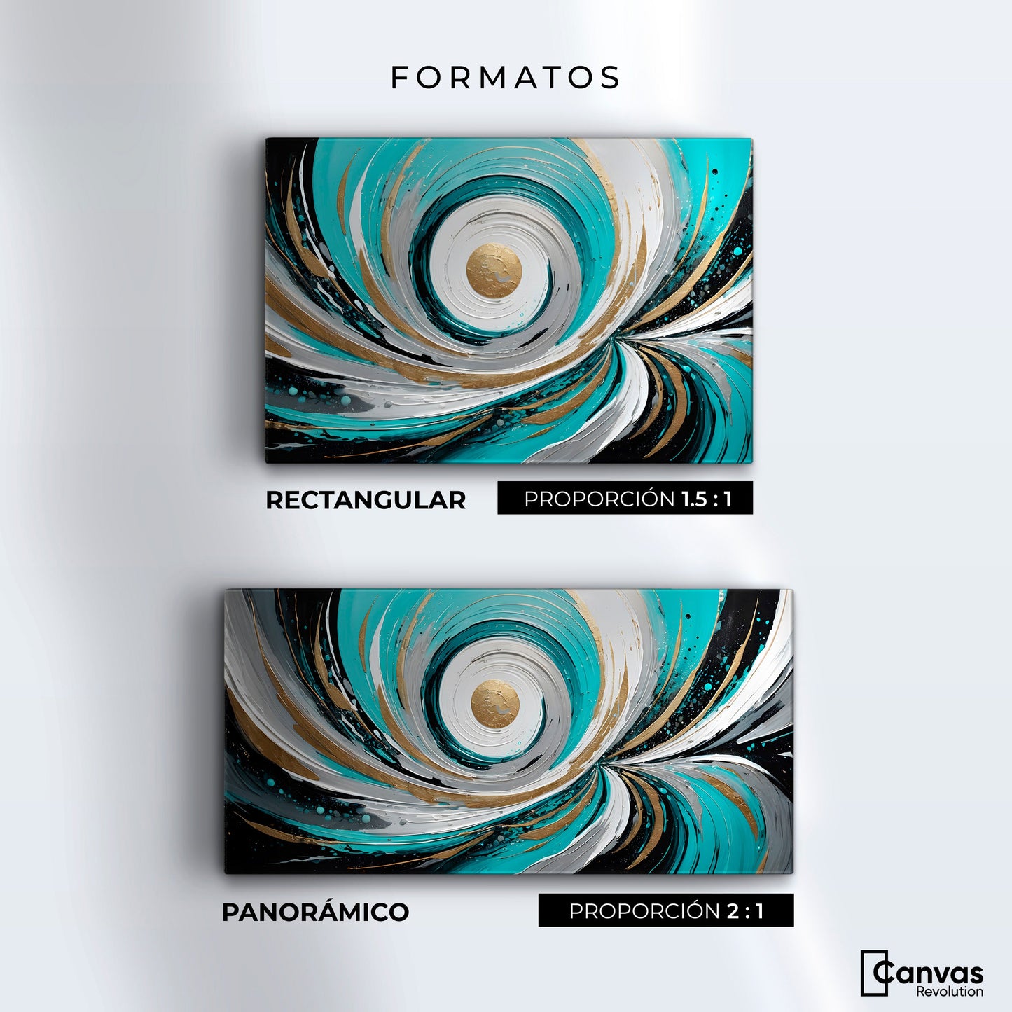 Cuadros Decorativos Canvas Revolution | Ecos De Luz Solar | Formatos