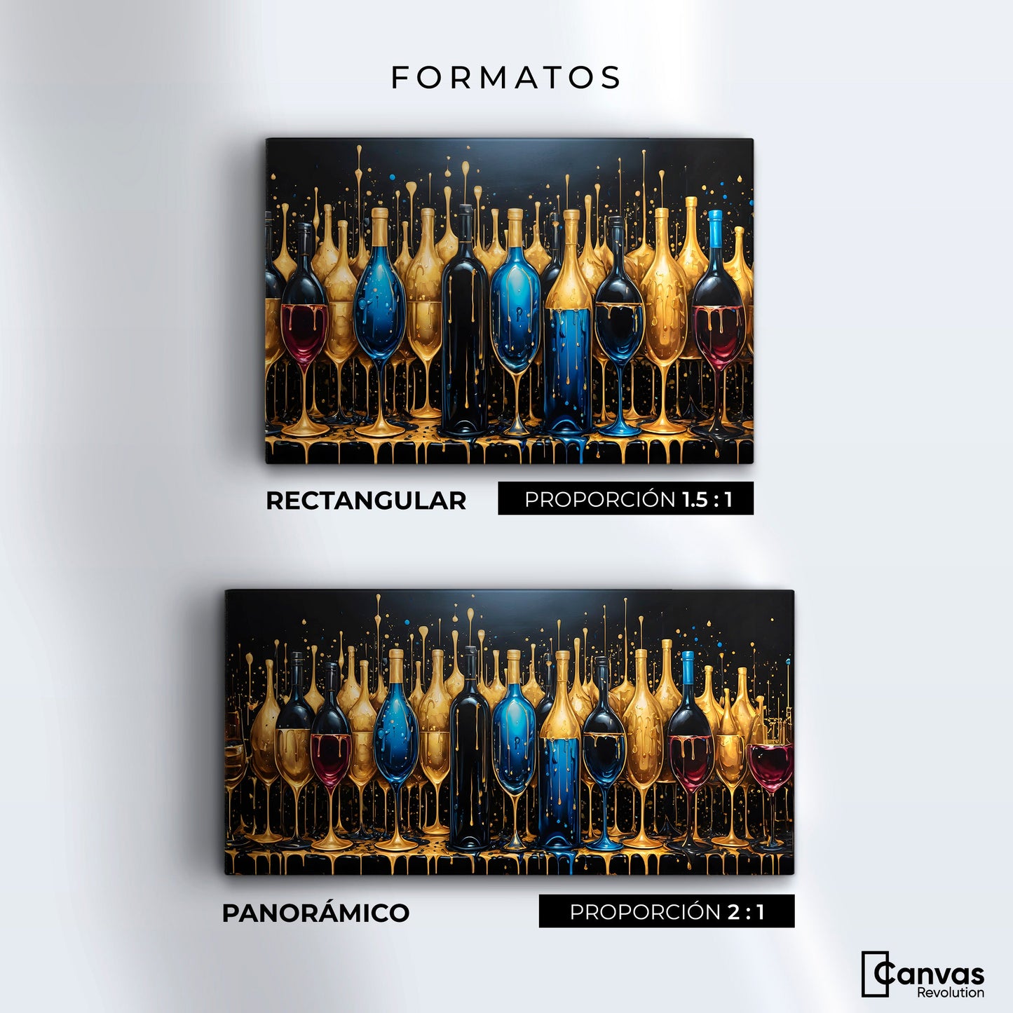 Cuadros Decorativos Canvas Revolution | Elixir Celestial | Formatos