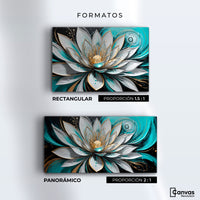 Cuadros Decorativos Canvas Revolution | Esencia De Loto | Formatos