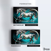 Cuadros Decorativos Canvas Revolution | Fuerza Caballo | Formatos