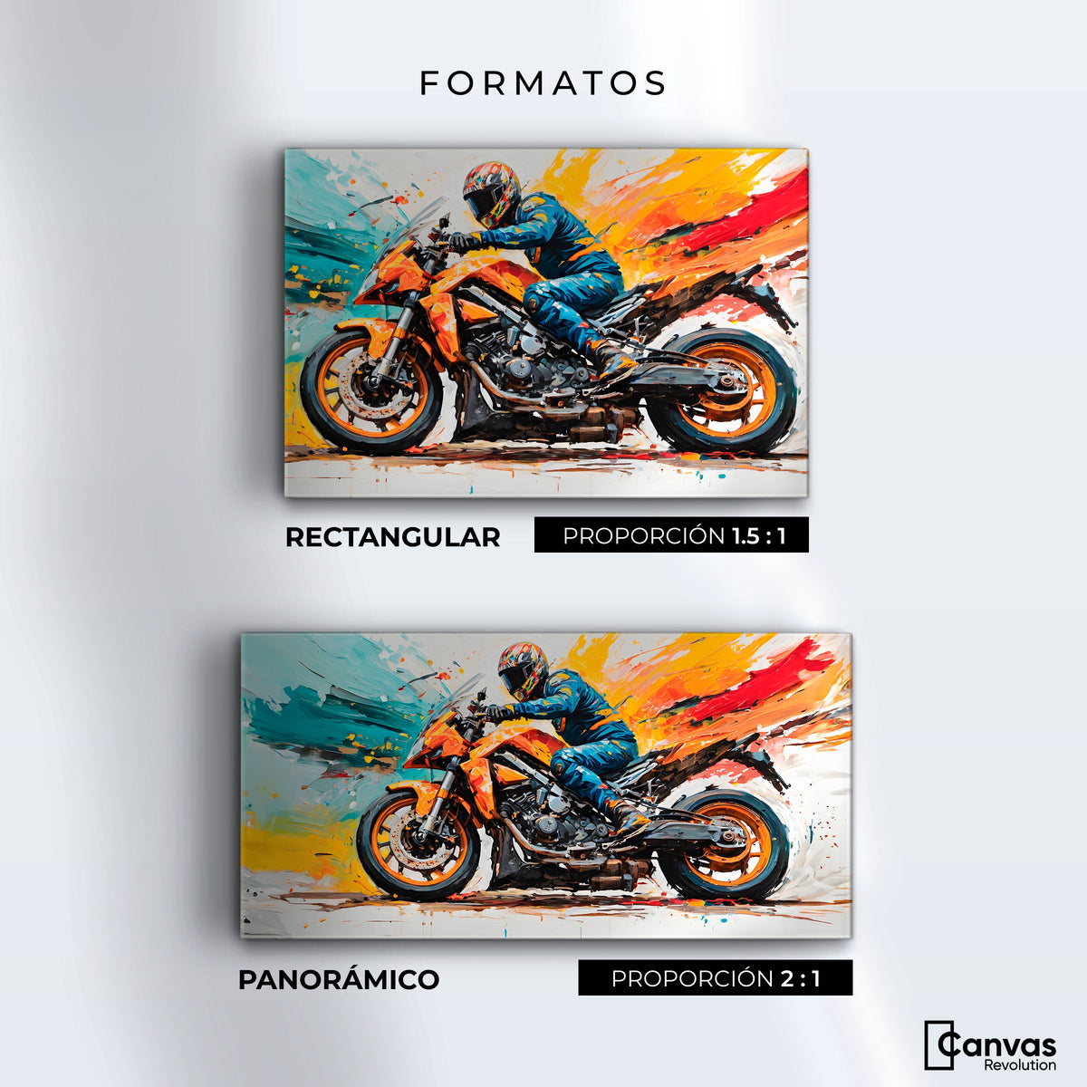 Cuadros Decorativos Canvas Revolution | Furia Motorizada | Formatos