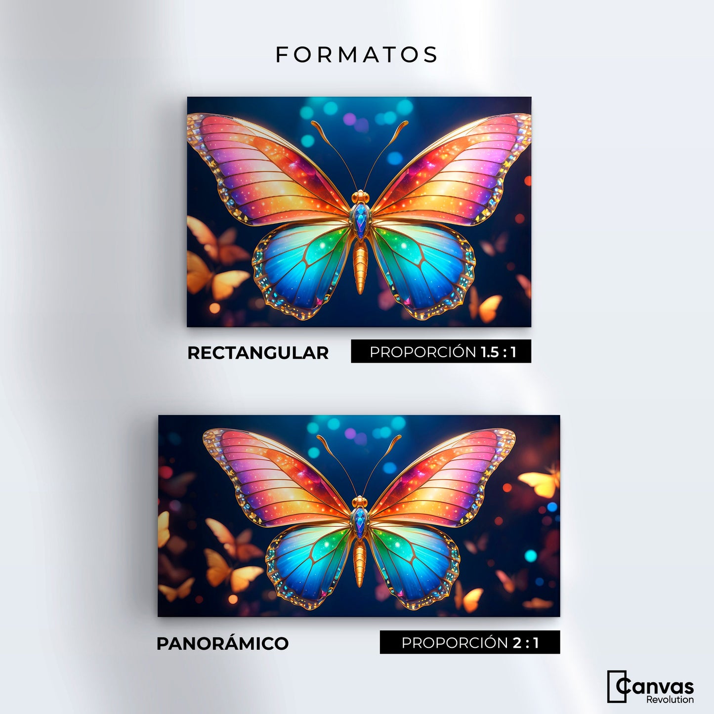 Cuadros Decorativos Canvas Revolution | Gemas En La Noche | Formatos