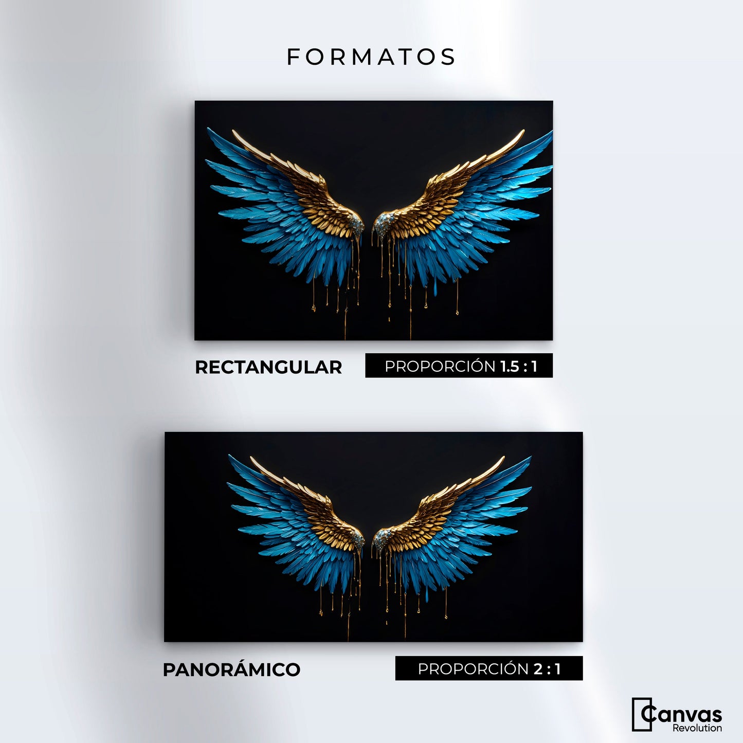 Cuadros Decorativos Canvas Revolution | Joyas Celestiales | Formatos