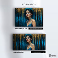 Cuadros Decorativos Canvas Revolution | Lluvia Celestial | Formatos