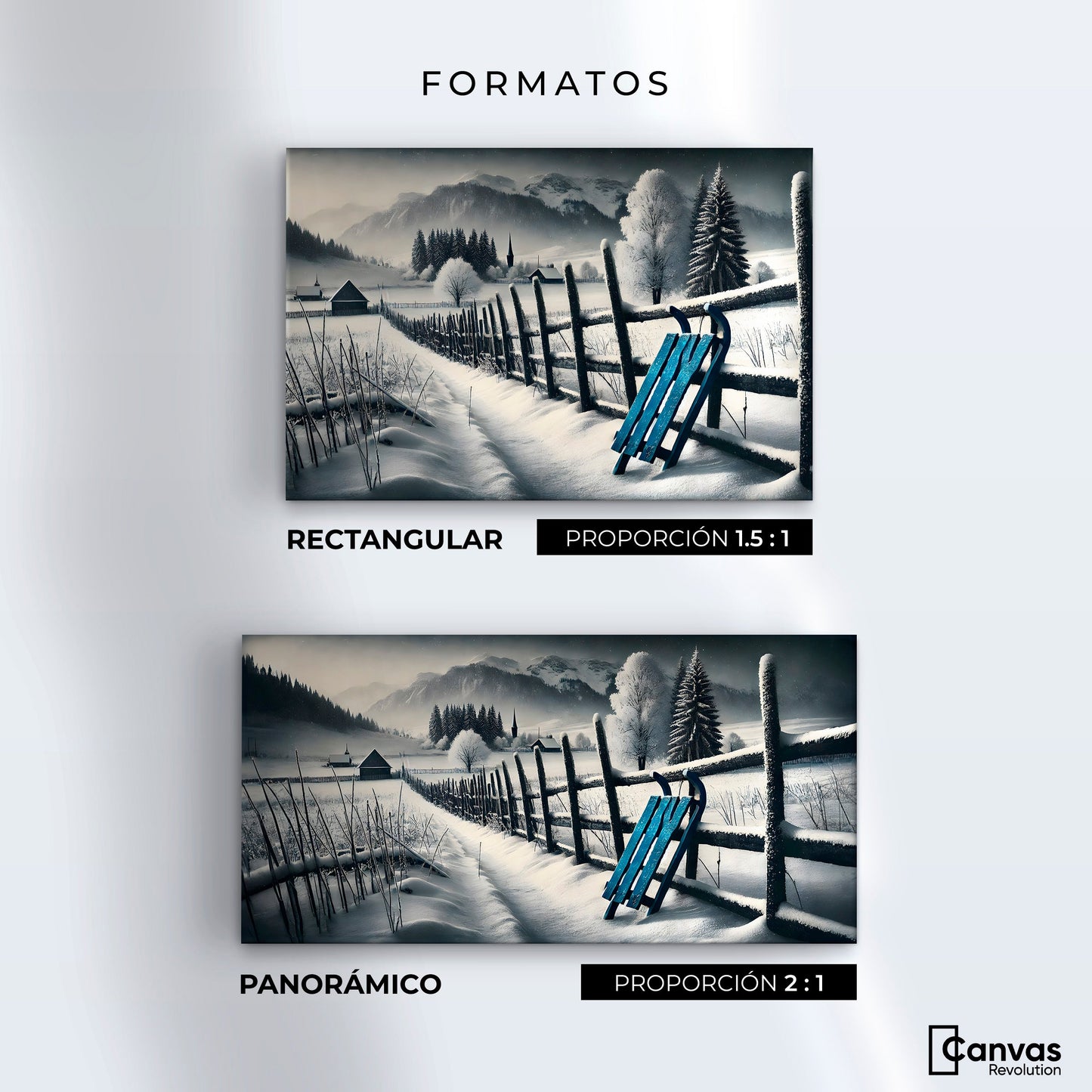 Cuadros Decorativos Canvas Revolution | Luz De Madera | Formatos
