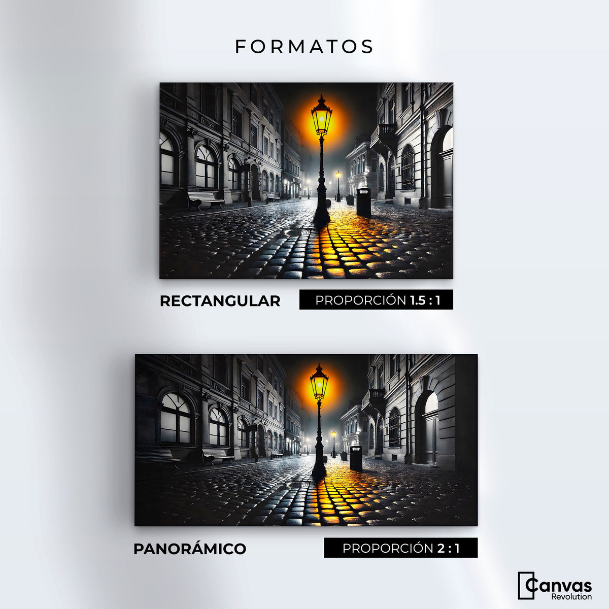 Cuadros Decorativos Canvas Revolution | Luz En El Pasado | Formatos