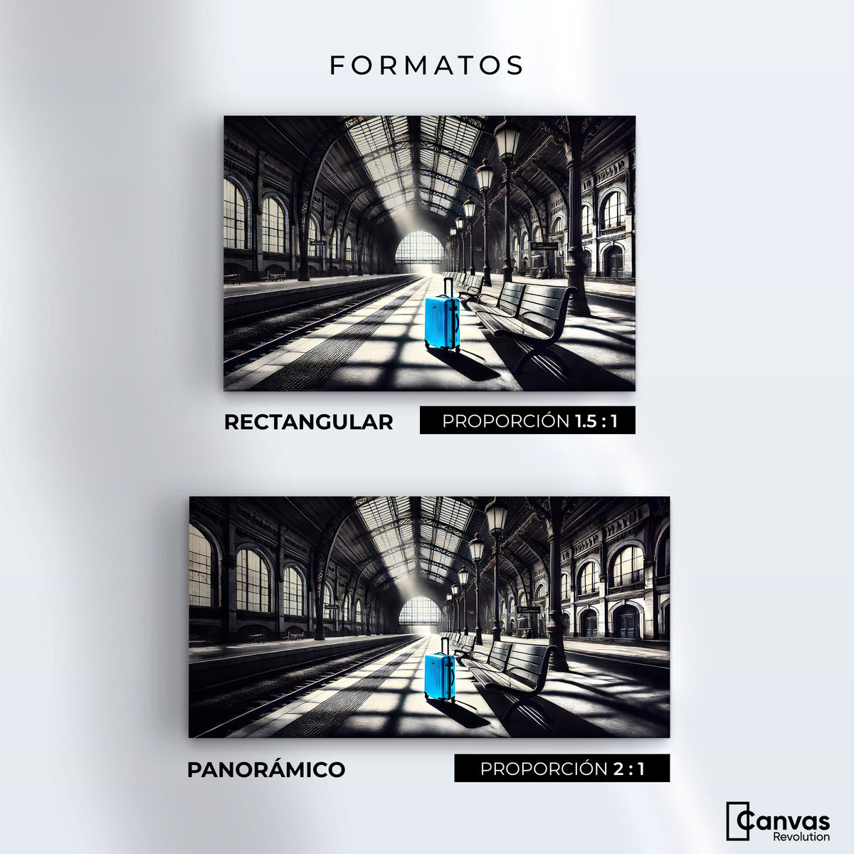 Cuadros Decorativos Canvas Revolution | Maleta En Espera | Formatos