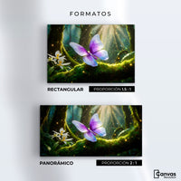 Cuadros Decorativos Canvas Revolution | Mariposa Silvestre | Formatos