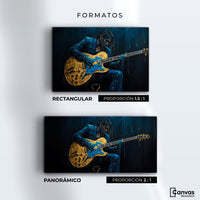 Cuadros Decorativos Canvas Revolution | Melodia Nocturna | Formatos