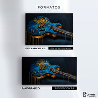 Cuadros Decorativos Canvas Revolution | Melodia Pintada | Formatos