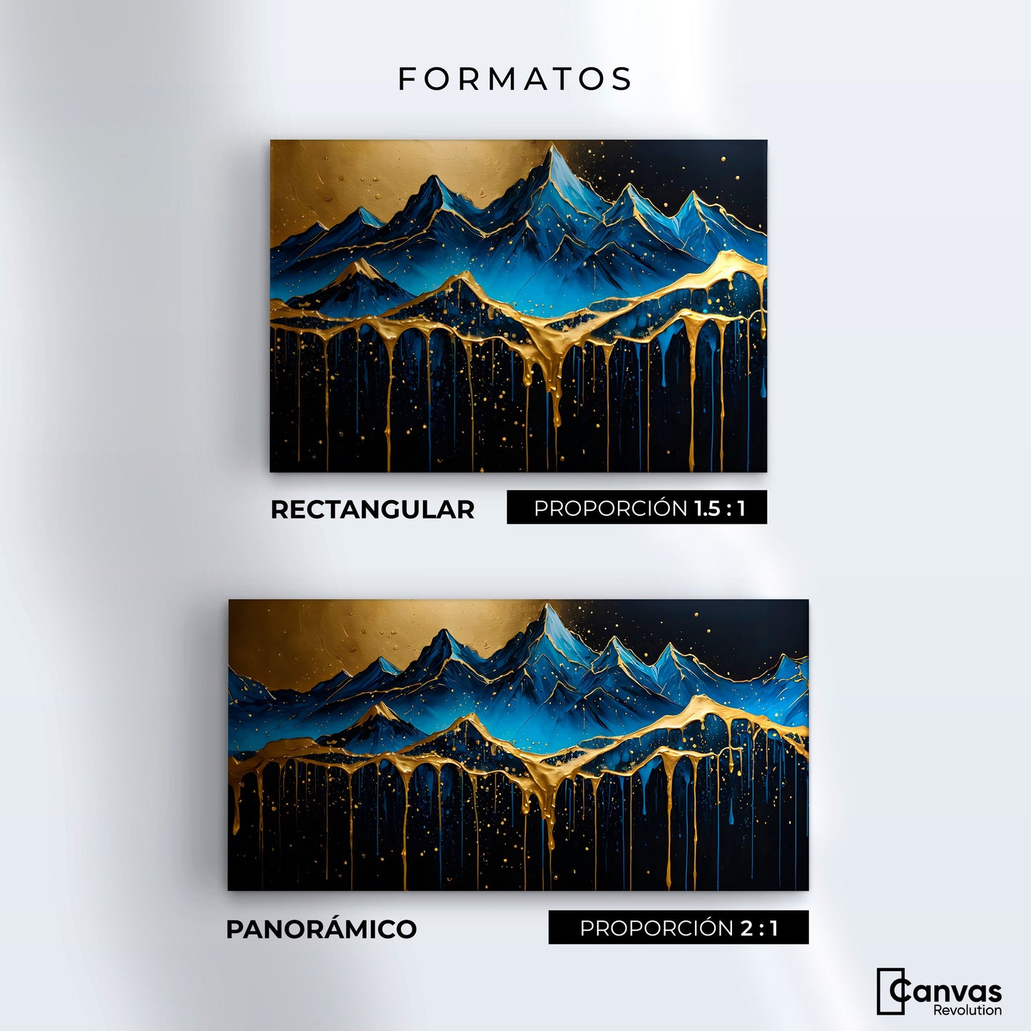 Cuadros Decorativos Canvas Revolution | Montana Celestial | Formatos