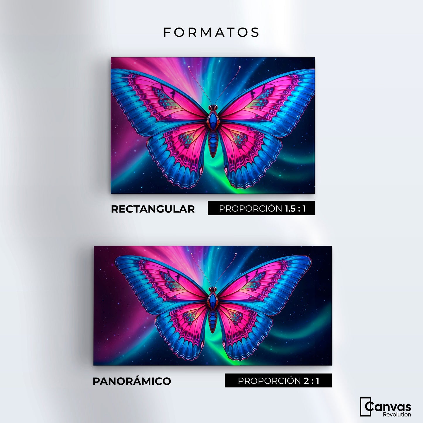 Cuadros Decorativos Canvas Revolution | Nebulosa Radiante | Formatos