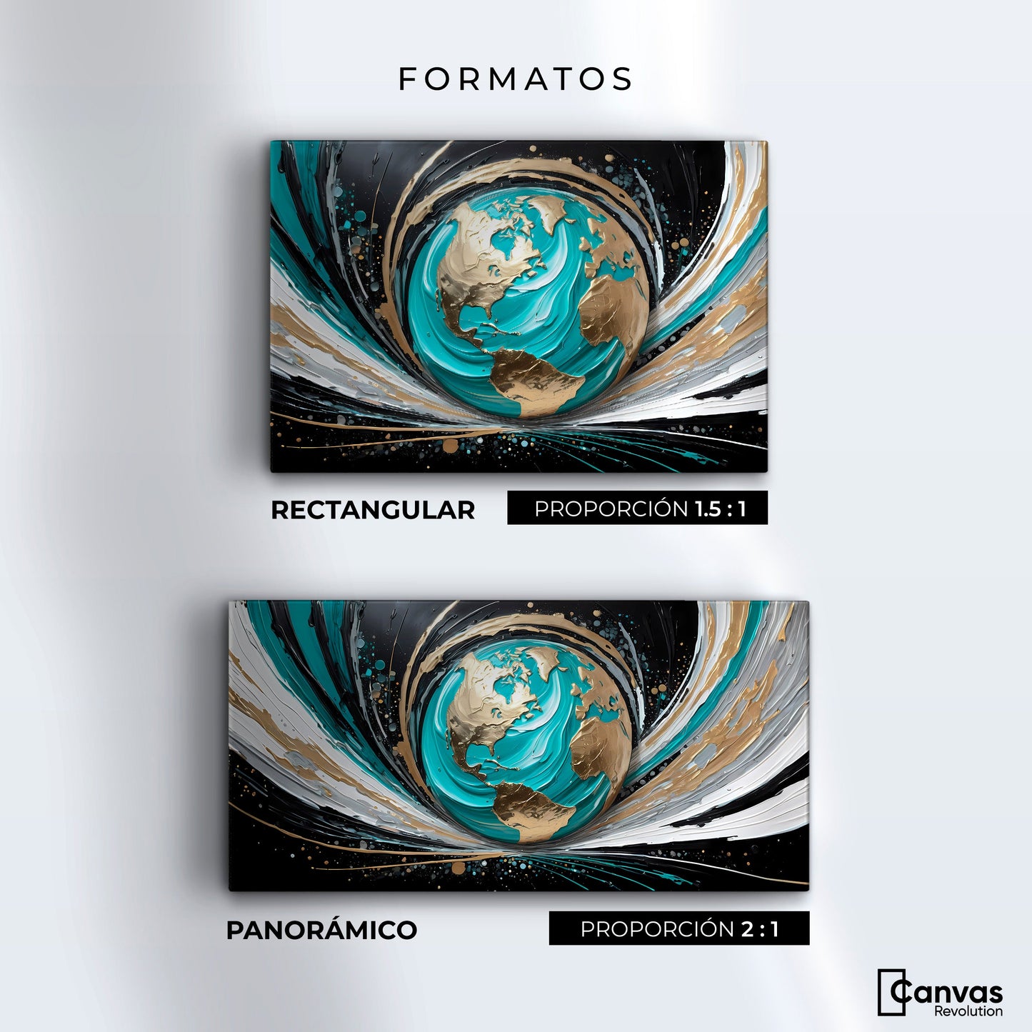 Cuadros Decorativos Canvas Revolution | Planeta En Calma | Formatos