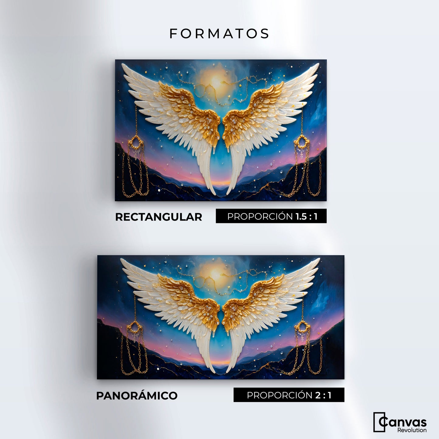 Cuadros Decorativos Canvas Revolution | Plumas Eternas | Formatos
