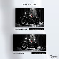 Cuadros Decorativos Canvas Revolution | Ruedas Clasicas | Formatos