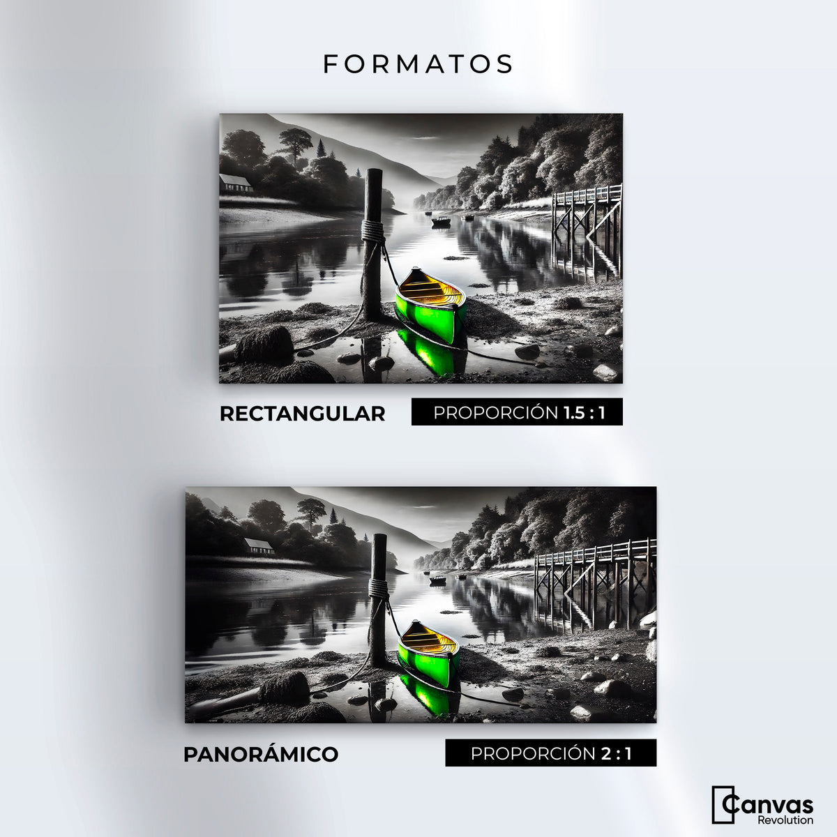 Cuadros Decorativos Canvas Revolution | Rumbo Del Agua | Formatos
