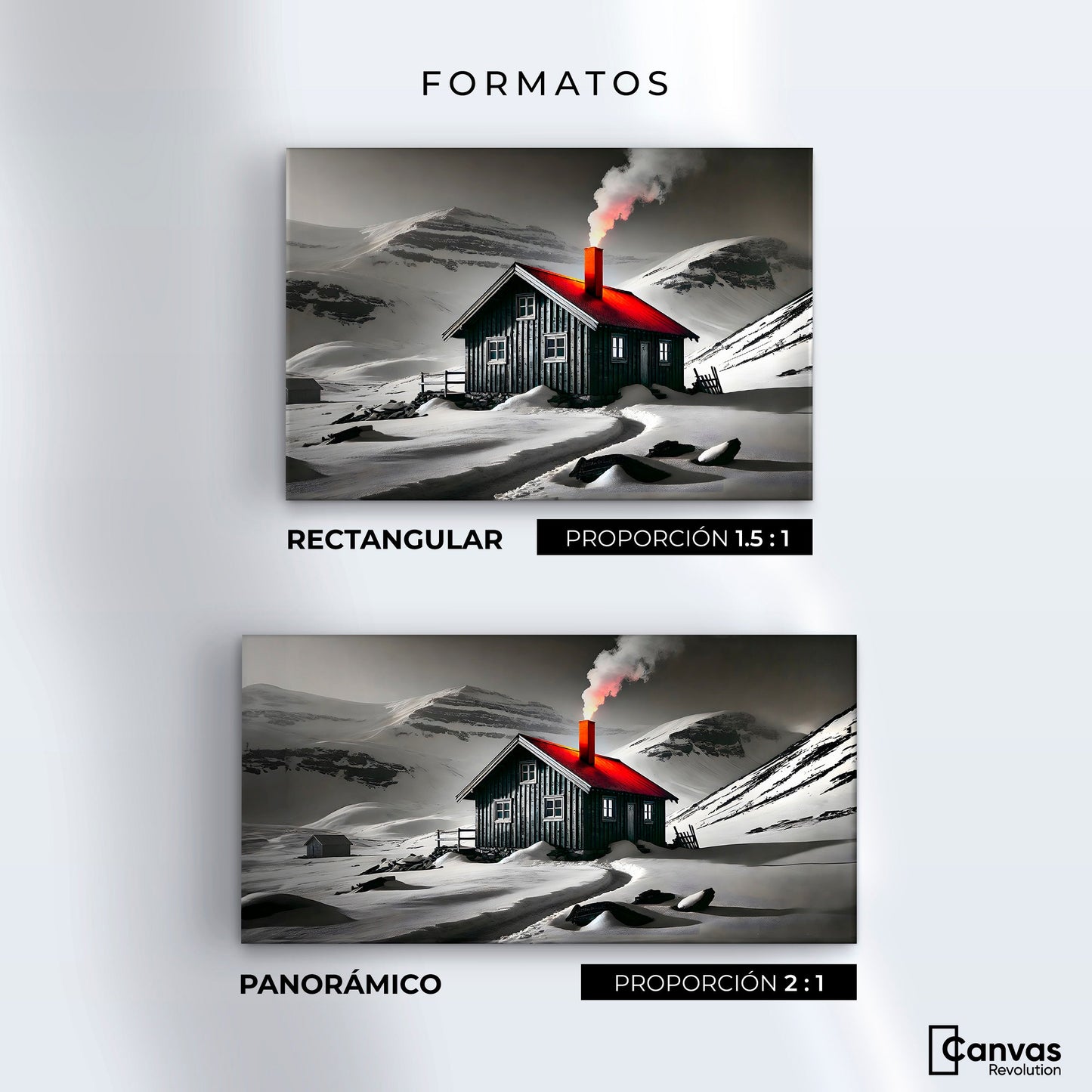 Cuadros Decorativos Canvas Revolution | Techo En Fuego | Formatos