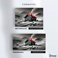 Cuadros Decorativos Canvas Revolution | Techo En Fuego | Formatos