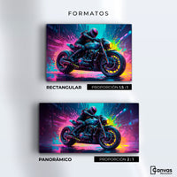 Cuadros Decorativos Canvas Revolution | Velocidad Luminosa | Formatos