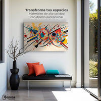 Cuadros Decorativos Canvas Revolution | Abstraccion Moderna | Montaje1