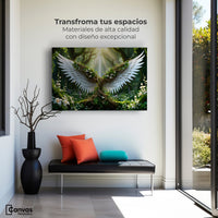 Cuadros Decorativos Canvas Revolution | Alas De La Jungla | Montaje1