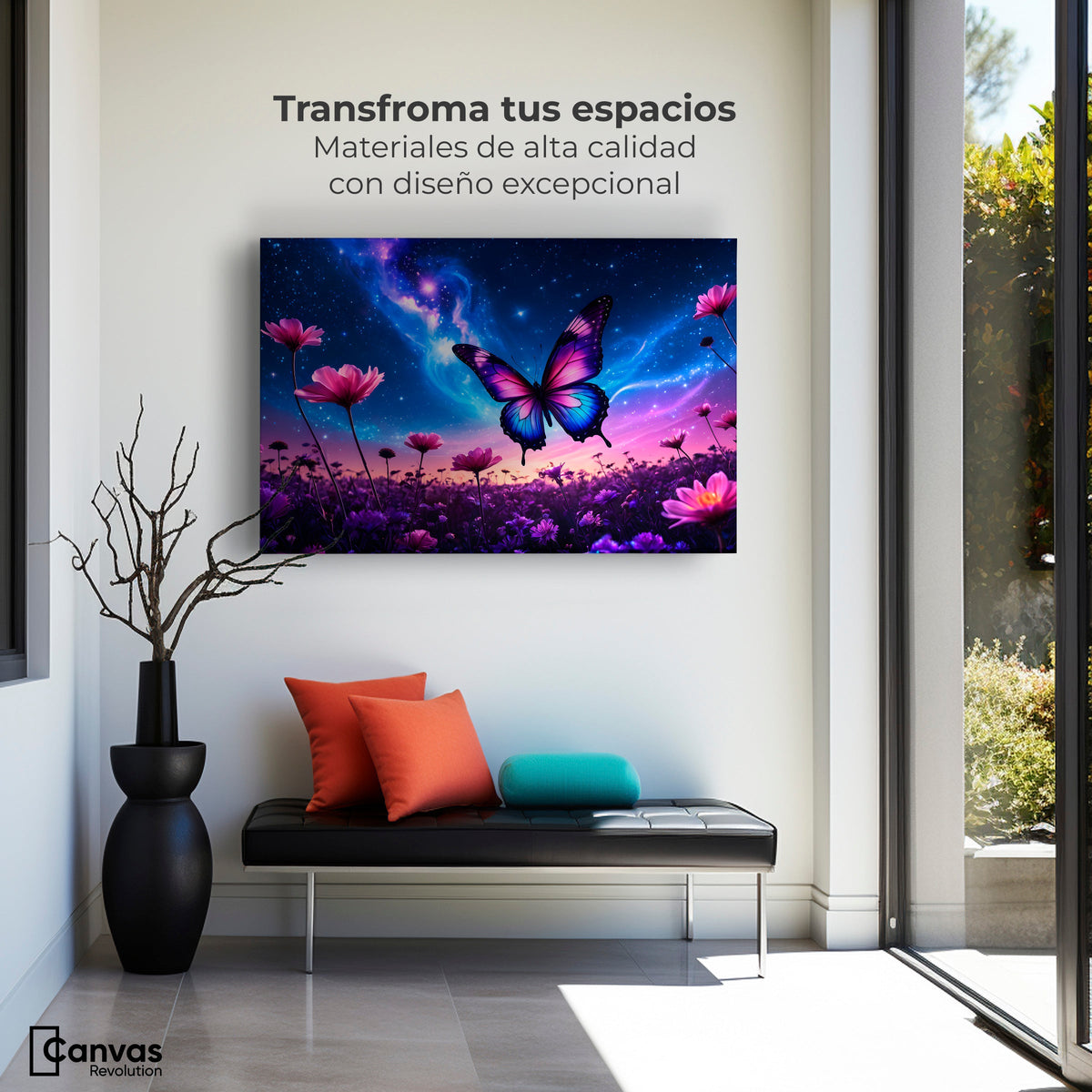 Cuadros Decorativos Canvas Revolution | Alas En El Silencio | Montaje1