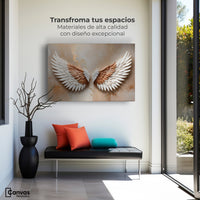 Cuadros Decorativos Canvas Revolution | Alas Espiritu Sol | Montaje1